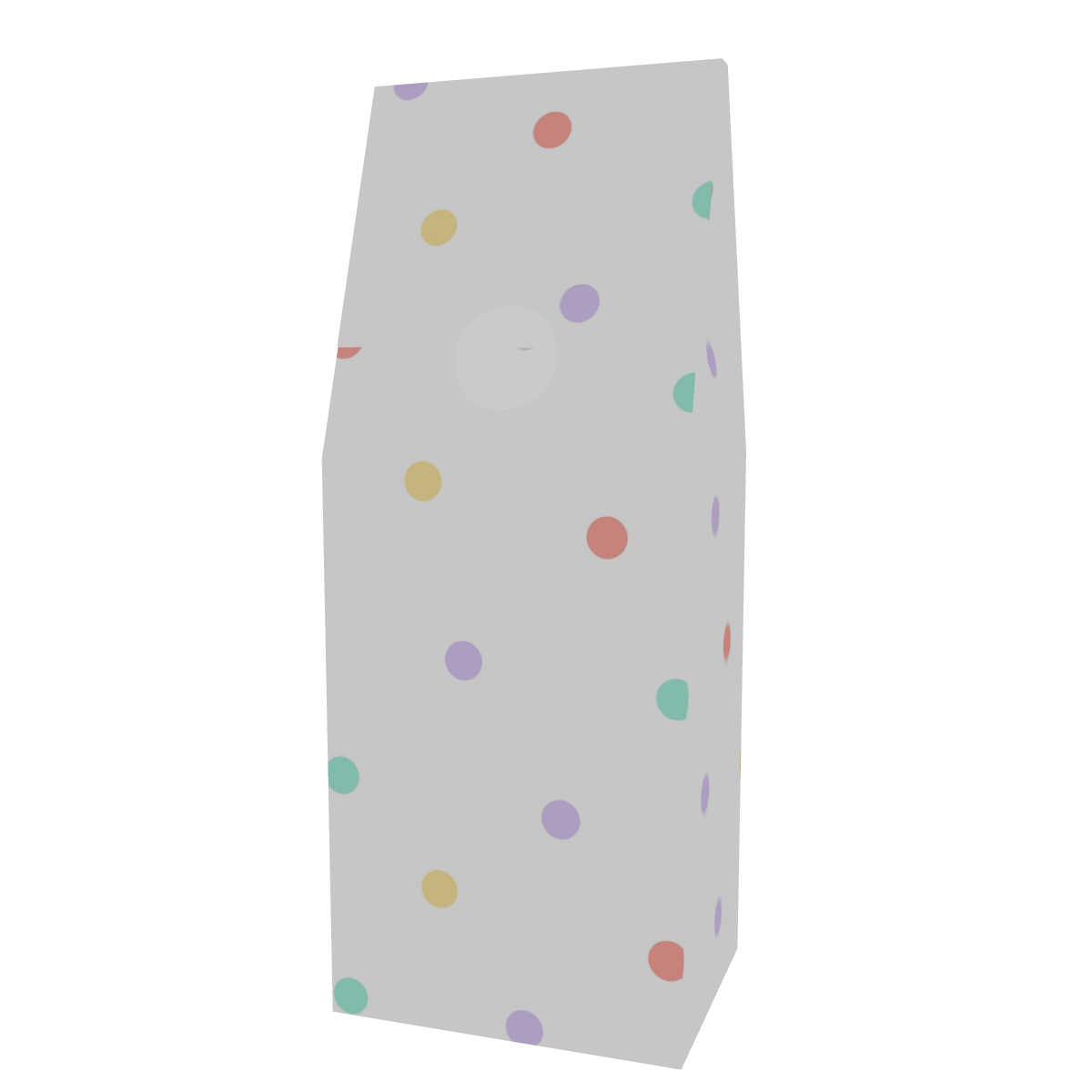 Personalized Birthday Coffee Box - Back View featuring back design